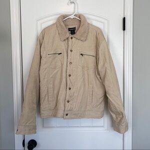 Carbon Women’s Zip Up Corduroy Jacket XL NWT